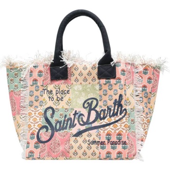 mc2 saint barth γυναικεία τσάντα χειρός `vanity canvas