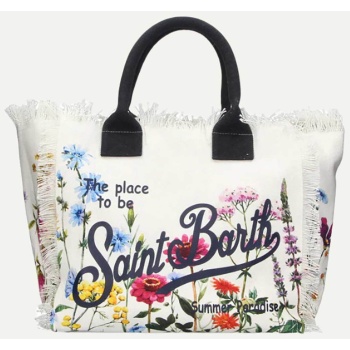 mc2 saint barth γυναικεία τσάντα χειρός `vanity canvas