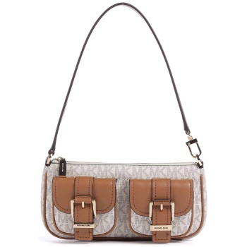michael kors γυναικεία τσάντα ώμου με all-over monogram και