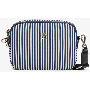 tommy hilfiger γυναικεία τσάντα crossbody με ριγέ σχέδιο