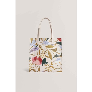 ted baker γυναικεία τσάντα ώμου με ανάγλυφο λογότυπο και