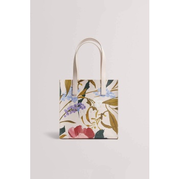 ted baker γυναικεία τσάντα ώμου με ανάγλυφο λογότυπο και