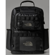 the north face unisex backpack `base camp daypack` - nf0a8bk4bia1 μαύρο