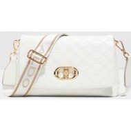 aldo γυναικεία τσαντά crossbody με καπιτονέ σχέδιο `choha` - choha λευκό