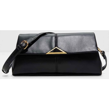 aldo γυναικεία τσάντα ώμου `sadiebag` - sadiebag μαύρο