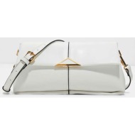 aldo γυναικεία τσάντα ώμου `sadiebag` - sadiebag λευκό