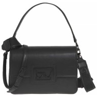 by byblos γυναικεία τσάντα χειρός/crossbody `venus` - bybs13b02 μαύρο