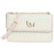 by byblos γυναικεία τσάντα ώμου/crossbody `notredame` - bybs64a06 εκρού