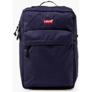 levi`s® ανδρικό σακίδιο πλάτης με logo patch `l-pack standard issue` - 380040278 σκούρο μπλε