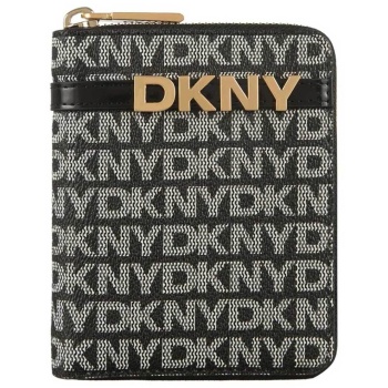 dkny γυναικείο πορτοφόλι με all-over print `avril` 