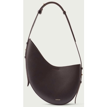 soeur γυναικεία δερμάτινη τσάντα ώμου `wino` - sem1036wino