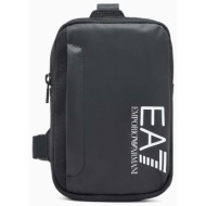 ea7 unisex τσαντάκι crossbody με λογότυπο - 7x000058af19722 μαύρο