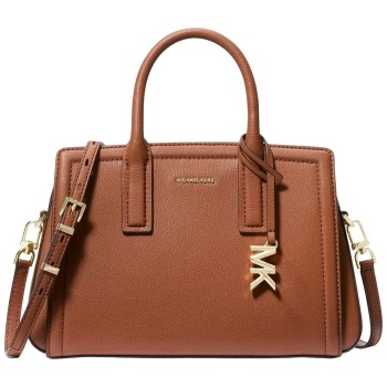 michael kors γυναικεία τσάντα χειρός με μεταλλικό λογότυπο