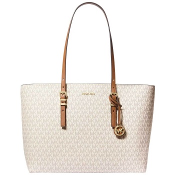 michael kors γυναικεία τσάντα tote με all-over monogram και