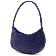 dragon diffusion γυναικεία τσάντα ώμου `nova luna` - 8020 μοβ σκούρο