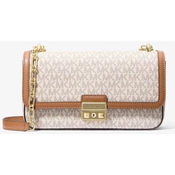 michael kors γυναικεία τσάντα ώμου με all-over monogram