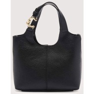 coccinelle γυναικεία τσάντα χειρός `c-easy ` - e1sha-580101 μαύρο