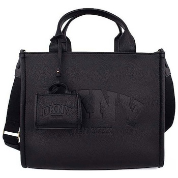 dkny γυναικεία τσάντα χειροός `hadlee` - r53aar57 μαύρο