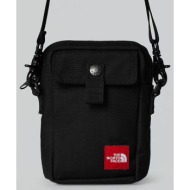 the north face unisex τσαντάκι crossbody με λογότυπο `red box small` - nf0a8eg9jk31 μαύρο