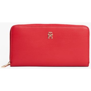 tommy hilfiger γυναικείο πορτοφόλι με μεταλλικό μονόγραμμα