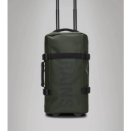 rains unisex αδιάβροχη βαλίτσα - r141/13460 λαδί