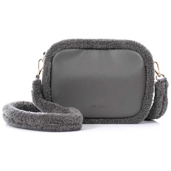folli follie γυναικεία τσάντα crossbody `furry tales` 