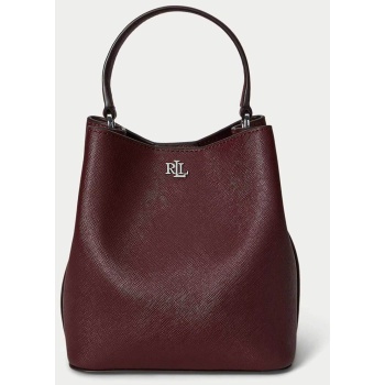 lauren ralph lauren γυναικεία τσάντα ώμου `reese bucket