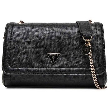 guess γυναικεία τσάντα ώμου με logo `noelle ii` 