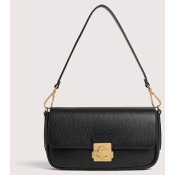 coccinelle γυναικεία τσάντα χειρός `c-me lock medium` 