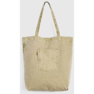 levi`s® γυναικεία denim τσάντα tote `levi`s® tote` - 005fv0003 μπεζ