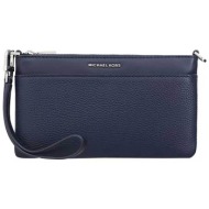 michael kors γυναικείο τσαντάκι χειρός `jet set` - 32f5sj6f6l σκούρο μπλε