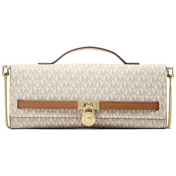 michael kors γυναικείο clutch με all-over monogram 