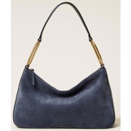 twinset γυναικεία τσάντα ώμου `liliane medium` - 261tb7086 μπλε