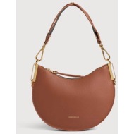 coccinelle γυναικεία τσάντα ώμου `sunup medium` - e1qkf-130301 καμηλό