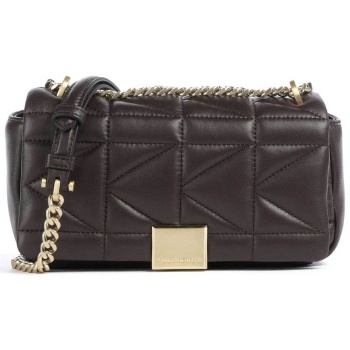 karl lagerfeld γυναικεία τσάντα crossbody `k/κuilt small` 