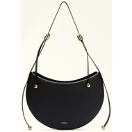 furla γυναικεία τσάντα ώμου `moonstone s` - wb01868-bx3104 μαύρο
