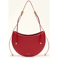 furla γυναικεία τσάντα ώμου `moonstone s` - wb01868-bx3104 κόκκινο