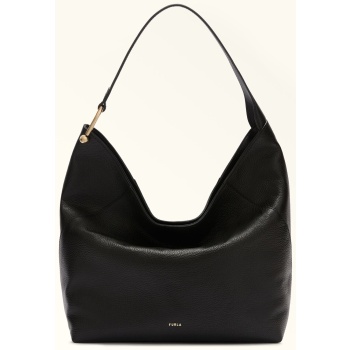 furla γυναικεία δερμάτινη τσάντα ώμου `lara l` 