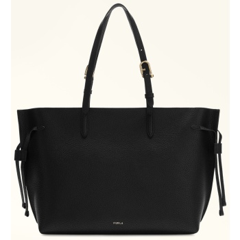 furla γυναικεία δερμάτινη τσάντα ώμου `ava tote l` 