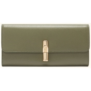 furla γυναικείο δερμάτινο πορτοφόλι μονόχρωμο `iride