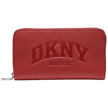 dkny γυναικείο πορτοφόλι με ανάγλυφο λογότυπο `hadlee` 