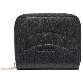 dkny γυναικείο πορτοφόλι με ανάγλυφο λογότυπο `hadlee` 