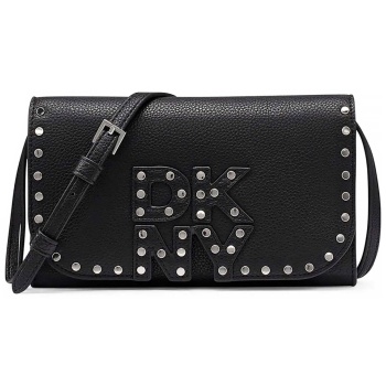 dkny γυναικεία τσάντα crossbody με ανάγλυφο λογότυπο και