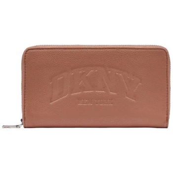 dkny γυναικείο πορτοφόλι με ανάγλυφο λογότυπο `hadlee` 