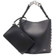 dkny γυναικεία τσάντα bucket `riona` - r54jao09 μαύρο