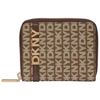 dkny γυναικείο πορτοφόλι με all-over print `avril` 
