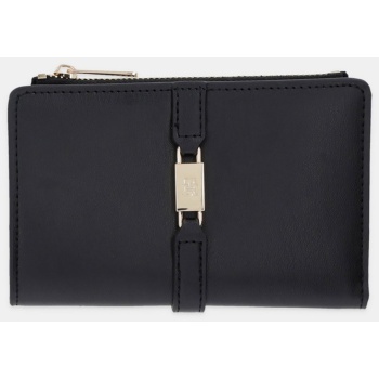 tommy hilfiger γυναικείο πορτοφόλι με μεταλλικό μονόγραμμα