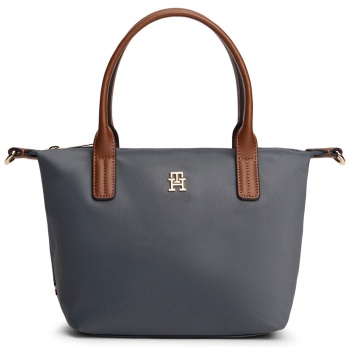 tommy hilfiger γυναικεία τσάντα tote με μεταλλικό