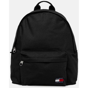 tommy jeans ανδρικό backpack με λογότυπο - am0am13726 μαύρο