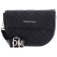 valentino γυναικεία τσάντα ώμου/crossbody με μεταλλικό λογότυπο `bigs` - 73lvbs3xj02/big μαύρο